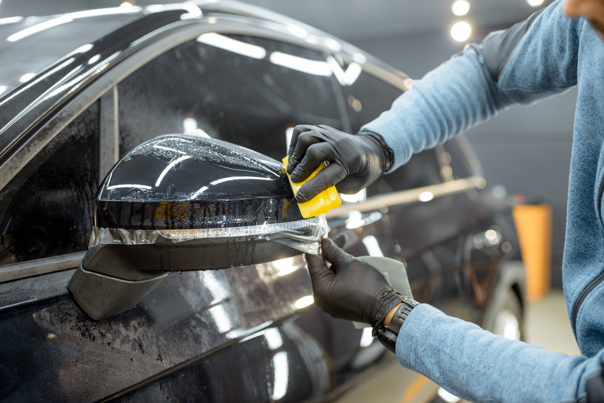 carrozzeria che usa vernici green